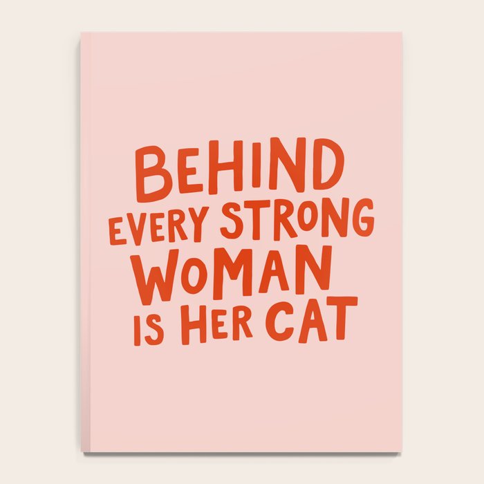 Behind Every Strong Woman Notebook Gallery Image 4