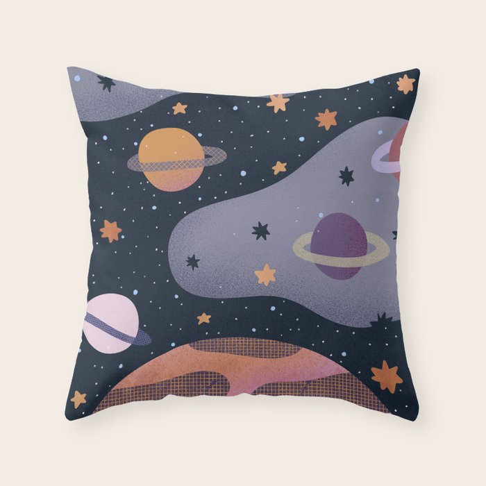 Cosmos #3 Throw Pillow Gallery Image 6