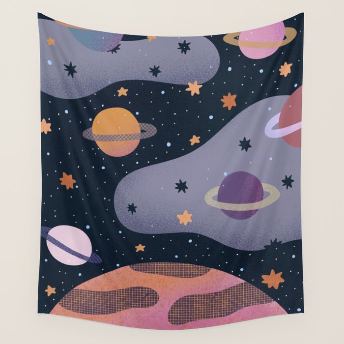 Cosmos #3 Wall Tapestry Gallery Image 1