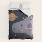 Cosmos #3 Comforter Gallery Image 6