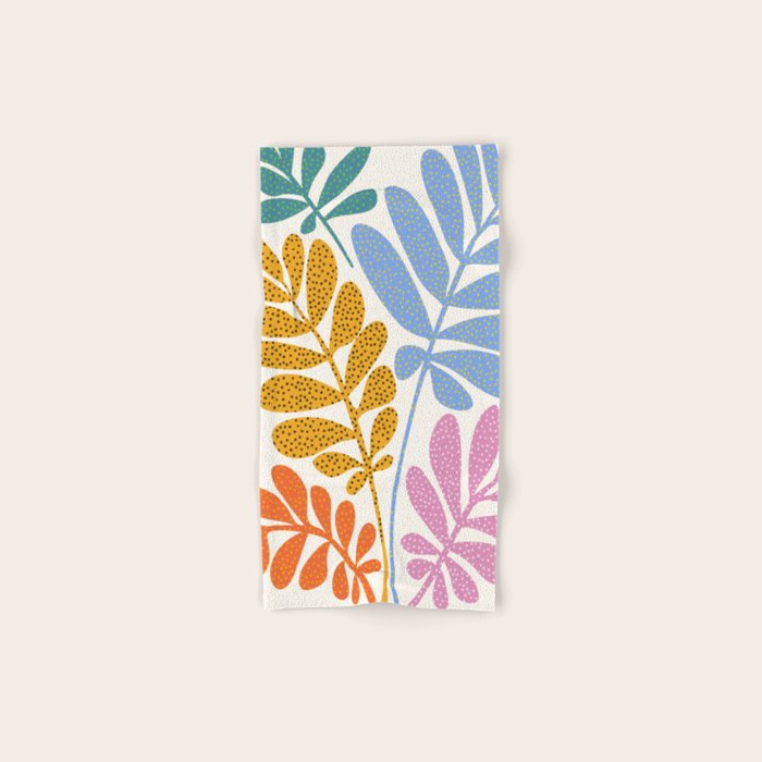 Everywhere All The Time / Whimsical Botanical Series Bath Towel Gallery Image 1