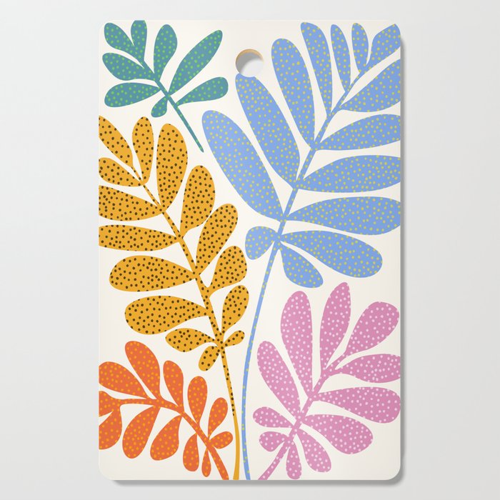 Everywhere All The Time / Whimsical Botanical Series Cutting Board Gallery Image 1
