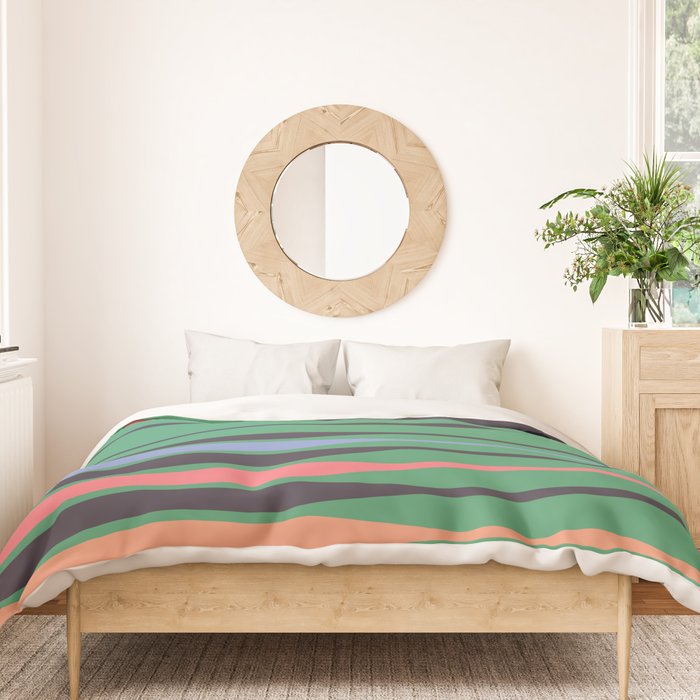 geometric abstract 249 Duvet Cover Gallery Image 3