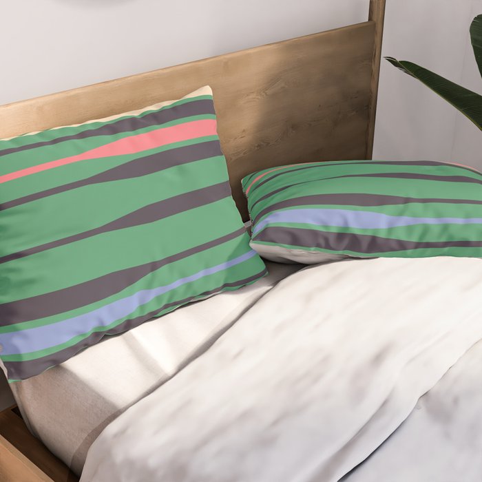 geometric abstract 249 Pillow Sham Gallery Image 2