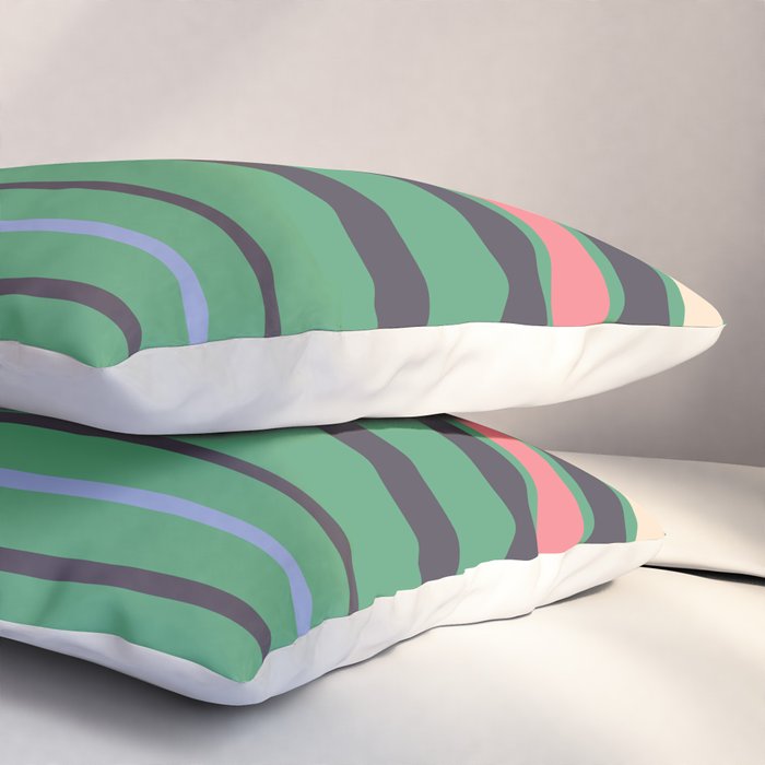 geometric abstract 249 Pillow Sham Gallery Image 3