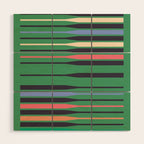 geometric abstract 249 Wood Wall Art Gallery Image 1