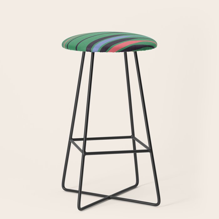 geometric abstract 249 Stool Gallery Image 1