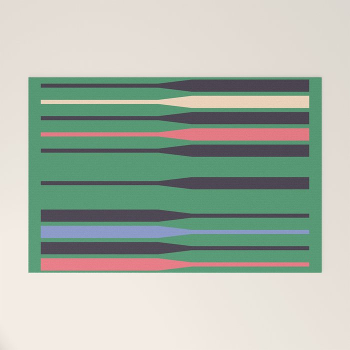 geometric abstract 249 Welcome Mat Gallery Image 1