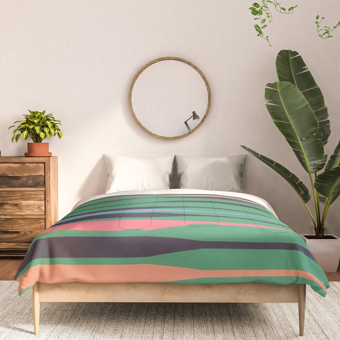 geometric abstract 249 Comforter Gallery Image 3