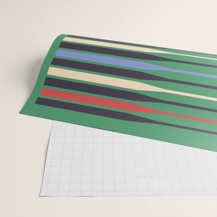 geometric abstract 249 Wrapping Paper Gallery Image 2