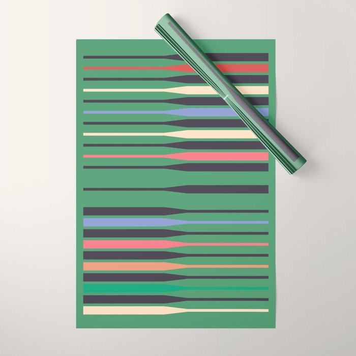 geometric abstract 249 Wrapping Paper Gallery Image 1