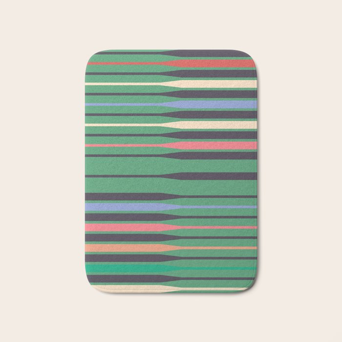 geometric abstract 249 Bath Mat Gallery Image 1