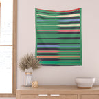 geometric abstract 249 Wall Tapestry Gallery Image 2