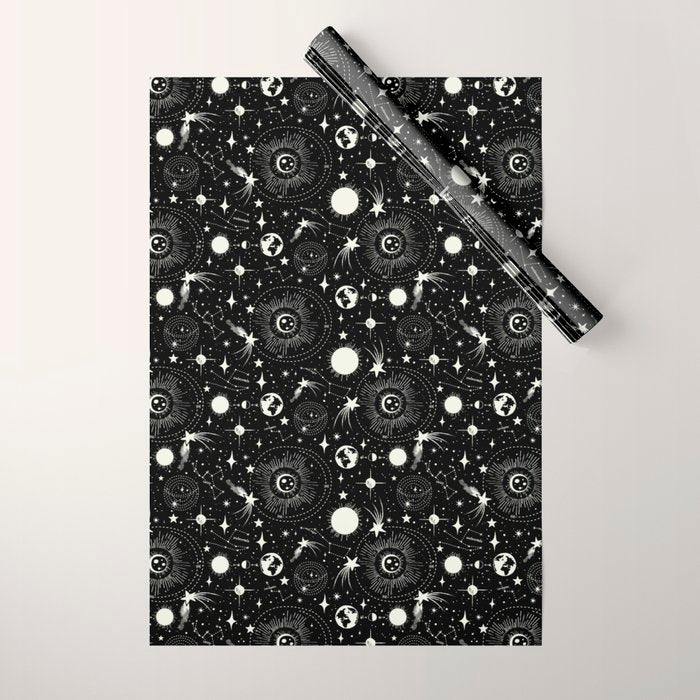 Solar System Wrapping Paper Gallery Image 1
