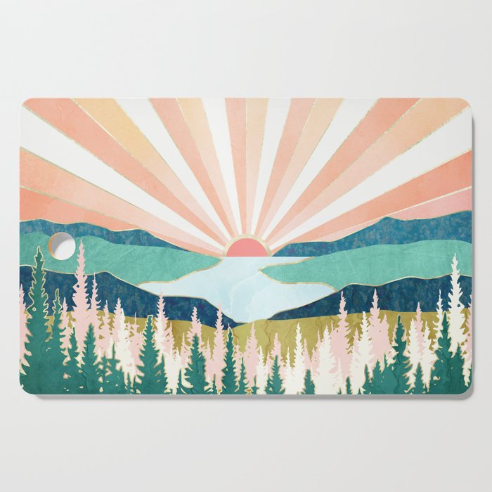 Summer Sunset Cutting Board Gallery Image 1