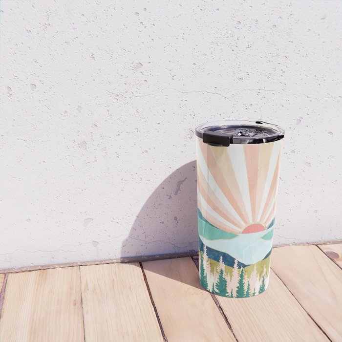 Summer Sunset Travel Mug Gallery Image 4
