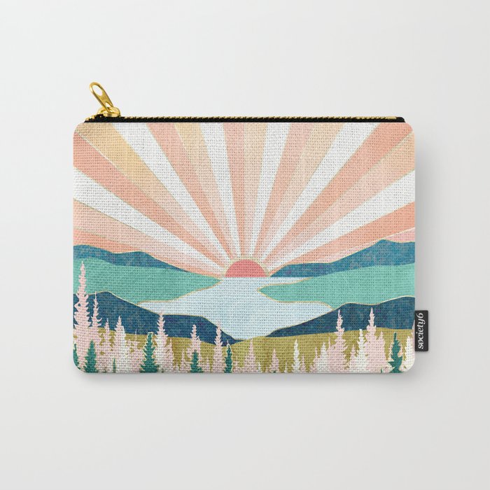 Summer Sunset Carry All Pouch Gallery Image 1