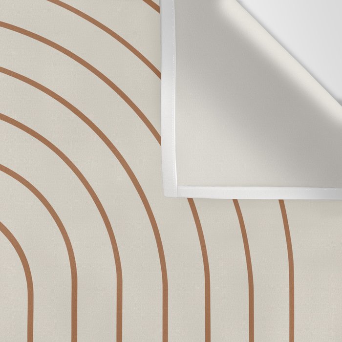 Minimal Arch XVI Earthy Natural Modern Geometric Lines Wall Tapestry Gallery Image 3
