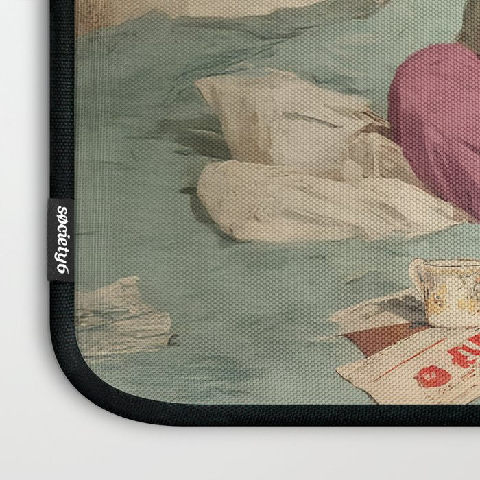 Cozy Morning Rituals Reimagined Laptop Sleeve Gallery Image 3