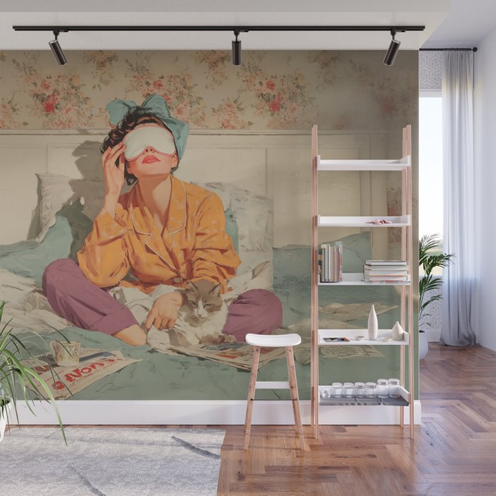 Cozy Morning Rituals Reimagined Wall Mural Gallery Image 1