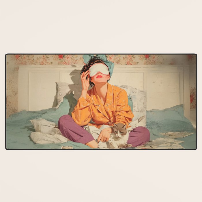 Cozy Morning Rituals Reimagined Desk Mat Gallery Image 3