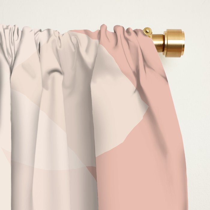 Lotus Flower Minimalism XVI Window Curtain Gallery Image 2