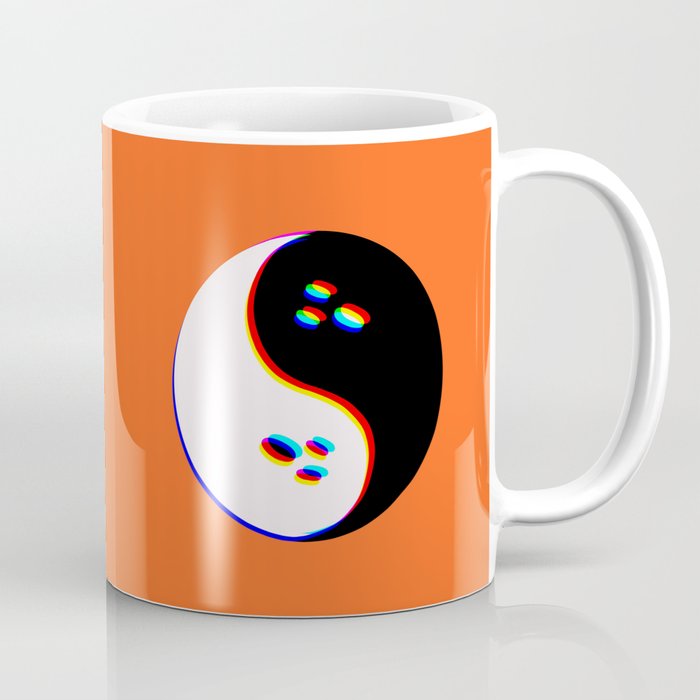 Spooky Yin Yang 3D Coffee Mug Gallery Image 1