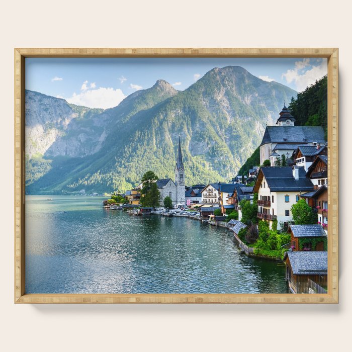 Switzerland Mountain Landscape  Serving Tray Gallery Image 1
