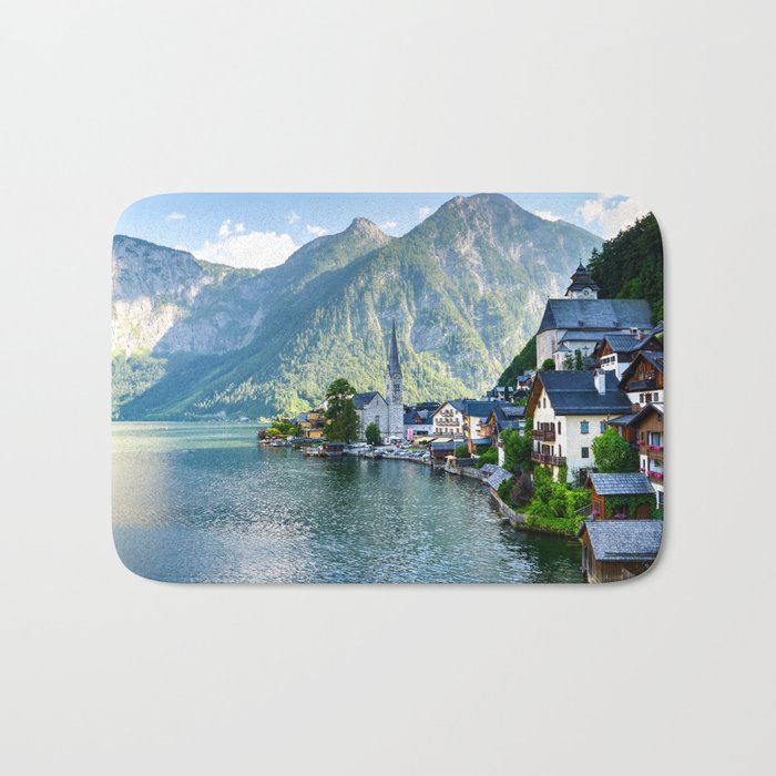 Switzerland Mountain Landscape  Bath Mat Gallery Image 1