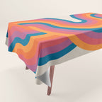 Vintage California Sun: Sacred Geometry Edition Tablecloth Gallery Image 1