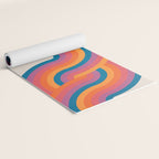 Vintage California Sun: Sacred Geometry Edition Yoga Mat Gallery Image 2