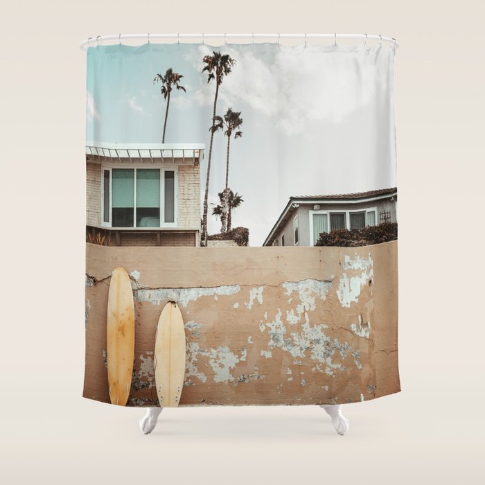 California Dream Shower Curtain Gallery Image 1