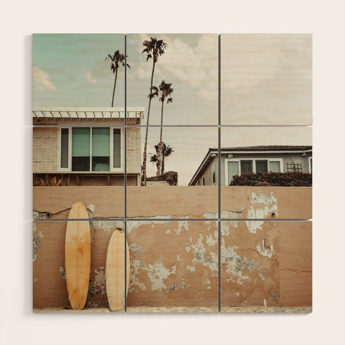 California Dream Wood Wall Art Gallery Image 1