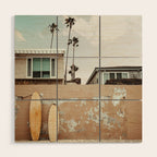California Dream Wood Wall Art Gallery Image 1