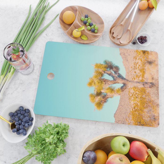 Vivid Desert - Joshua Tree Cactus Cutting Board Gallery Image 2