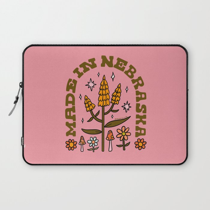 Made In Nebraska Laptop Sleeve Gallery Image 1
