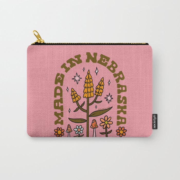Made In Nebraska Carry All Pouch Gallery Image 1