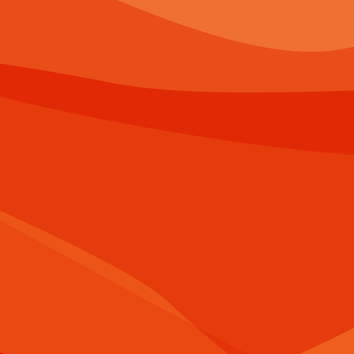 Modern Abstract Shapes in Orange Coffee Mug Gallery Image 2