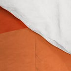 Modern Abstract Shapes in Orange Comforter Gallery Image 4