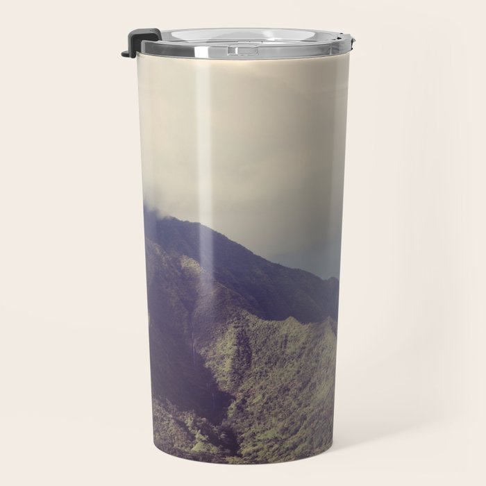 Kauai Rainbow - Hawaii Nature, Landscape Photography Travel Mug Gallery Image 3