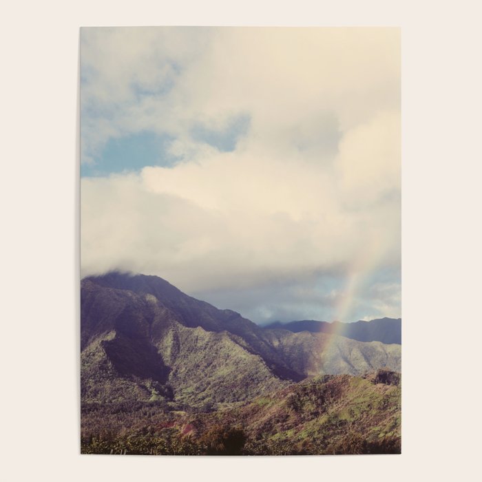 Kauai Rainbow - Hawaii Nature, Landscape Photography Poster Gallery Image 4