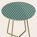 Minimalist Dash Pattern Casvani Side Table Gallery Image 2