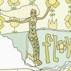 go with the flow flower power surf // retro surf art by surfy birdy Coffee Mug Gallery Image 2