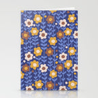 Navy blue Stationery Card Gallery Image 2