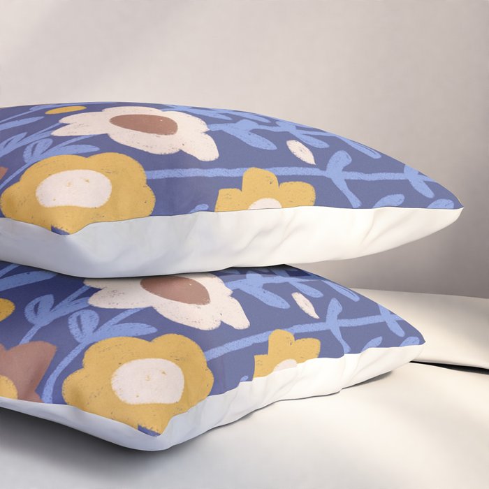 Navy blue Pillow Sham Gallery Image 3