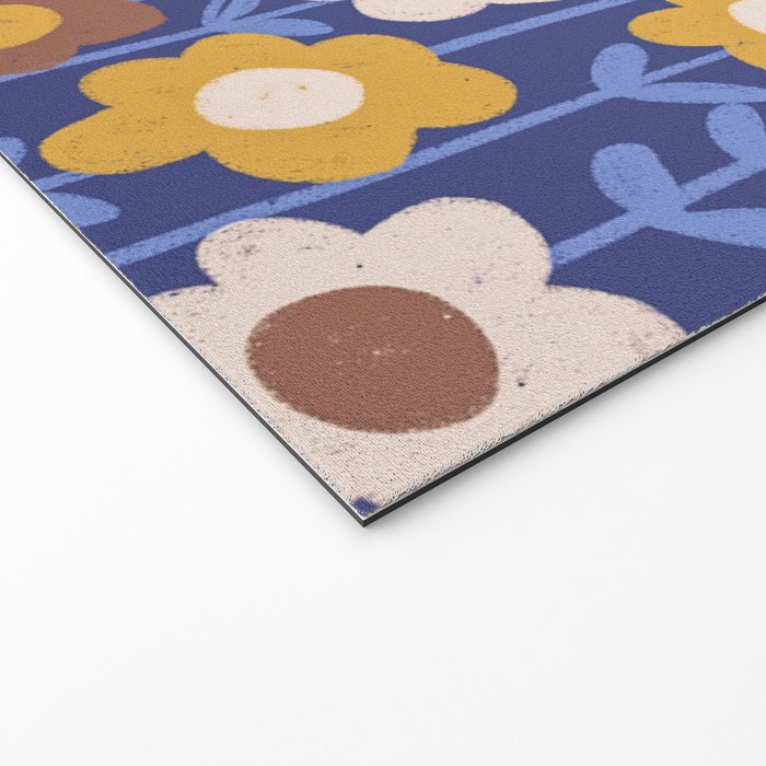 Navy blue Welcome Mat Gallery Image 2