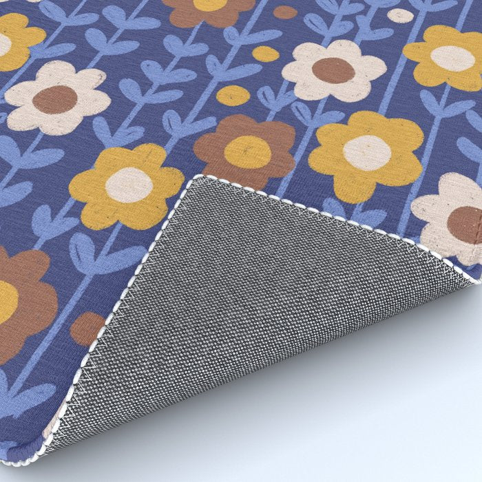 Navy blue Rug Gallery Image 4