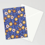 Navy blue Stationery Card Gallery Image 2