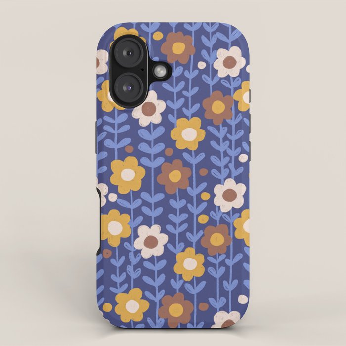 Navy blue iPhone Case Gallery Image 1