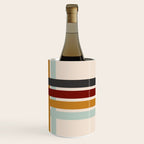 Colored Retro Cross Stripes Wine Chiller Gallery Image 3